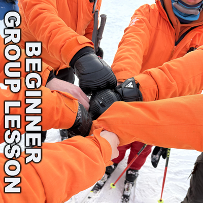 Public Group Beginner Ski Lesson