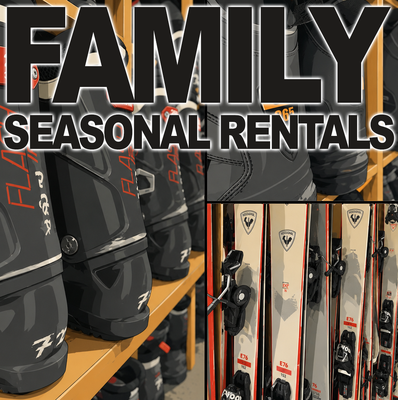 Family Seasonal Equipment Rental