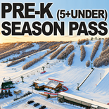 INDIVIDUAL SEASON PASS - PRE-K (5 YEARS OLD & UNDER)