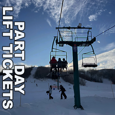 Adult - Part Day Lift Ticket