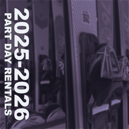 PART DAY RENTAL PACKAGE